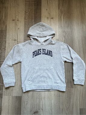 Peaks Island Maine Pullover Hoodie